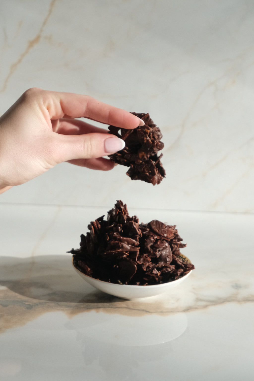 Almond Noir Clusters